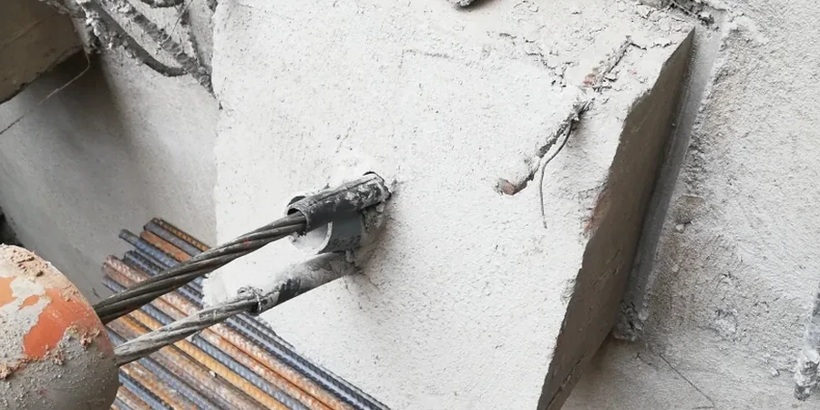 Taludes y muros en Peñaflor